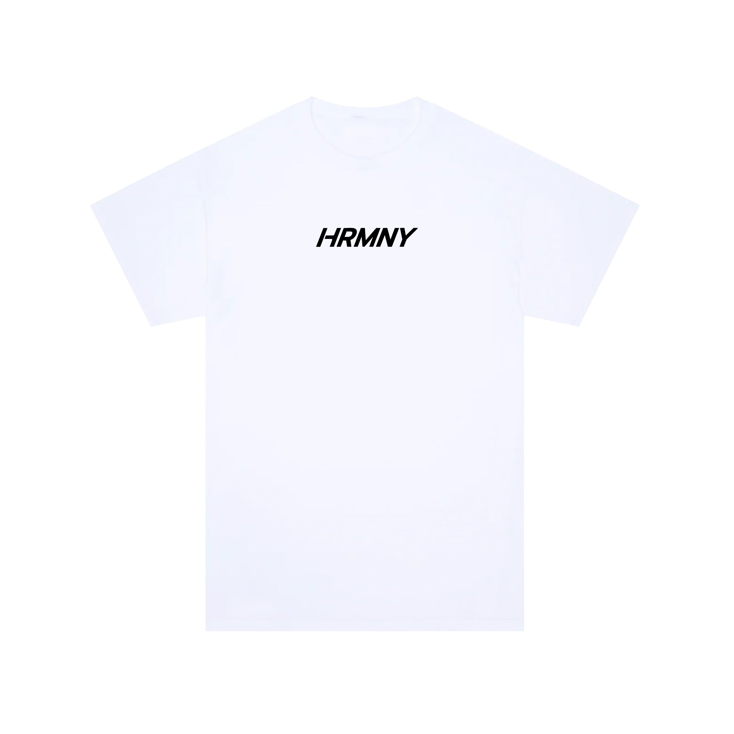 HRMNY Logo Tee - White